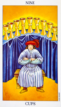 Nine of Cups Tarot Card Meanings