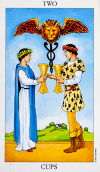 Two of Cups Tarot Card Meanings