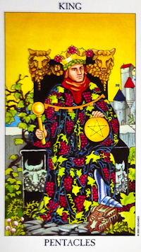 King of Pentacl Tarot Card Meanings