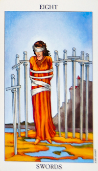 Eight of Swords Tarot Card Meanings