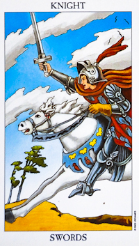 Knight of Swords Tarot Card Meanings