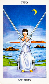 Two of Swords Tarot Card Meanings