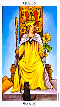 Queen of Wands Tarot Card Meanings